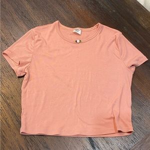 Aritzia Sunday best bliss crop tee shirt medium